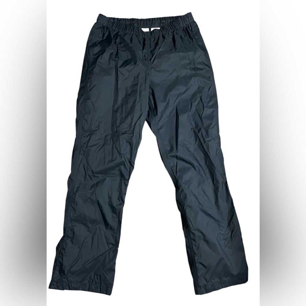Columbia Omni Tech Rain Pants Mens Medium Black Waterproof Hiking Outdoor